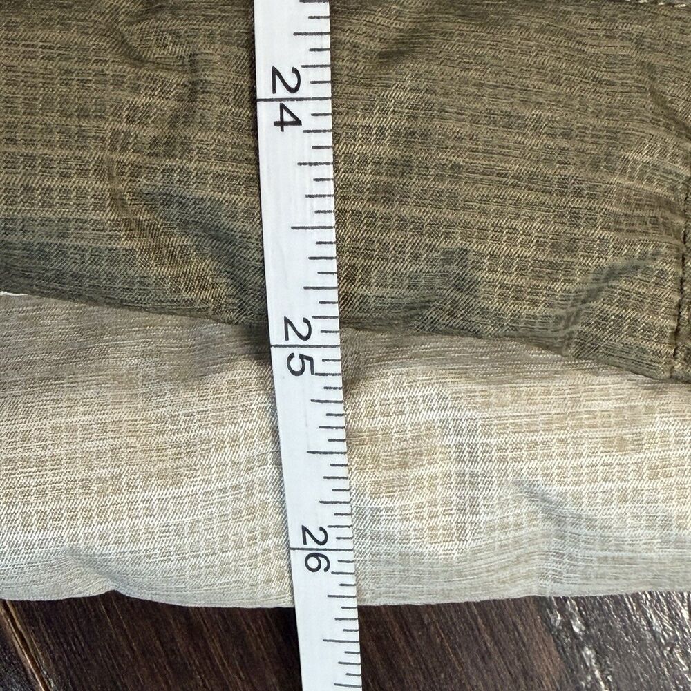 Prana Miska Puffer Vest Olive Brown Duck Down Quilted Hooded Women’s XS - Picture 5 of 5